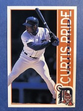 1996 Detroit Tigers Hebrew National SGA - Curtis Pride - Rare