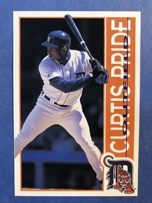 1996 Detroit Tigers Hebrew National SGA - Curtis Pride - Rare - Image 1 of 2