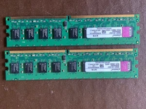 Kingston 4GB DDR2 SDRAM kvr800d2e6/2g - Picture 1 of 2