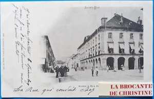 CPA De Saint Dié  Mairie de la Rue Stanislas .VOSGES   Ecrite N°740/90 - Imagen 1 de 2