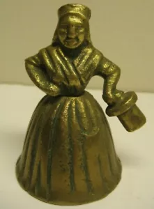 Antica CAMPANA BUDDISTA TIBETANA IN BRONZO ANNI 50 - Foto 1 di 2