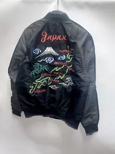 GAP Souvenir Embroidered Bomber Jacket Tapestry Japan Sukajan - NEW - Small - Picture 1 of 23