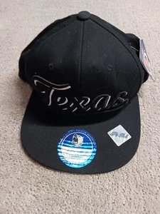 Texas Pit Bull Mens Hat Black Embroidered New Cotton - Picture 1 of 13