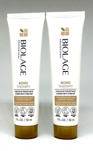 2 X BIOLAGE BOND THERAPY INTENSIVE TREATMENT for OVERPROCESSED HAIR 1oz Each - Picture 1 of 4