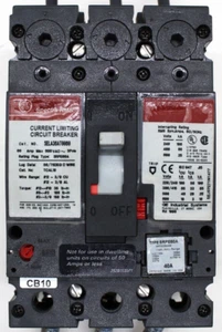 INTERRUPTOR DE CIRCUITO GE SPECTRA RMS SELA36AT0060 - 60 AMPERIOS 3 POLOS EXCELENTE ESTADO - Imagen 1 de 10