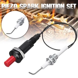 Universal 30cm Piezo Spark/Igniter Push Button/Fireplace Gas Grill Stove/Lighter - Picture 1 of 4