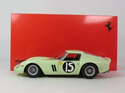 Kyosho Ferrari 250 GTO #15 Ireland winner Tourist Trophy 1962 1/18 08438C - Immagine 1 di 4