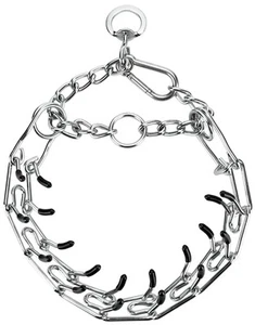 Dog Pinch Collar Adjustable Quick Release Choke Training Collar Stainless Ste - Picture 1 of 7