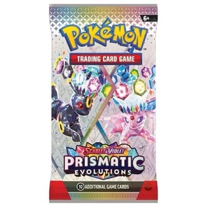 Pokemon Prismatic Evolutions Booster Pack - 10 Cards/Pack - Random Art - SEALED - Picture 1 of 1