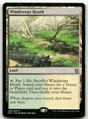 Windswept Heath #248 (LP) Khans of Tarkir KTK Magic MTG - Image 1 of 2