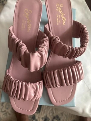 Seychelles Leeward Leather Rose Sandals Size 10 New In Box - Image 1 of 4