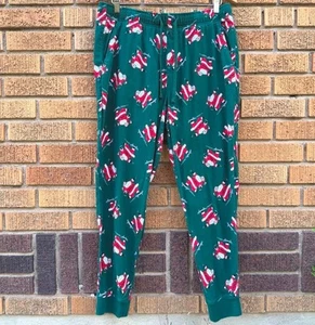 OLD NAVY Pyjama Lounge Hose - Herren L - Santa Skateboard - Urlaub Weihnachten - Bild 1 von 7