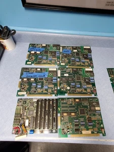 6 Arcade Game POKER PCB Main Logic Boards For Parts Or Repair - Picture 1 of 8
