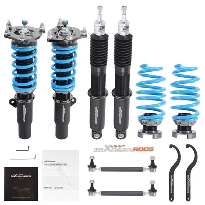 24 Way Damper Coilovers Lowering Kit for Honda Civic Coupe/ Sedan 16-21 FC 50mm - Image 1 of 4
