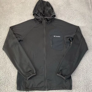 Columbia Jacket Men's S Triple Canyon Grid II Hooded Full Zip Black Long Sleeve - Picture 1 of 8