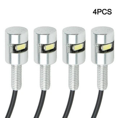 Plate Bolt Light Led License 0.24W 17x12x12mm Long Lasting Low Consumption - Image 1 of 4