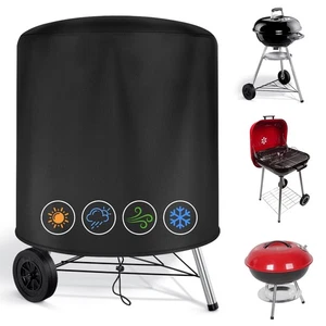 ✅Telo per Barbecue 71x65cm Copertura per Barbecue Rotondo Grill BBQ Impermeabile - Foto 1 di 8