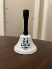 Remembering Hurricane Katrina Fleur-De-Lis 4” Hand Bell WWL New Orleans 2007