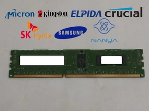 Lot of 2 Major Brand 4 GB DDR3-1600 PC3-12800R 1Rx8 1.5V DIMM Server RAM - Picture 1 of 2