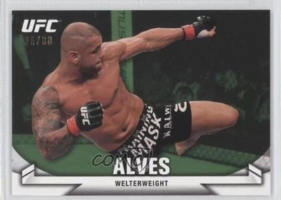 2013 Topps UFC Knockout Green /88 Thiago Alves #2 - Image 1 of 2