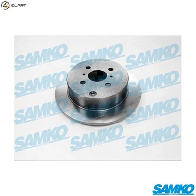 2x BRAKE DISC T2003P FOR TOYOTA COROLLA/ALLEX/FIELDER/ALTIS/Verso/SPACIO ECHO - Image 1 of 4