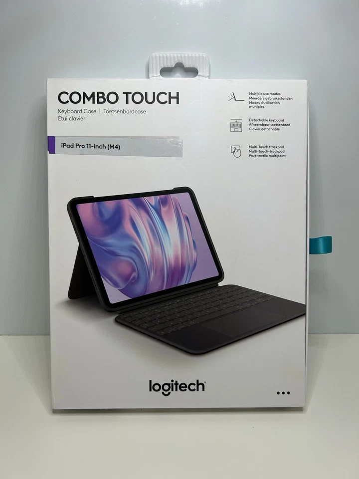 Logitech Combo Touch Keyboard Case - Apple iPad Pro 11 Inch (M4) - Image 1 of 3
