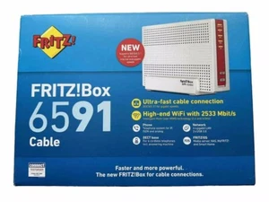 AVM FRITZ!Box 6591 Kabel - OHNE Branding - WLAN Internet Router Mesh |HÄNDLER| ✅ - Bild 1 von 9