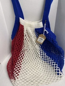 Sur La Table Tasche Rot Weiß Blau Neu mit Etikett - Bild 1 von 3