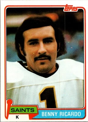 1981 Topps - #306 Benny Ricardo - Image 1 of 2