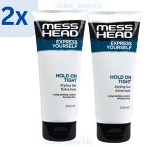 2x Hair Styling Gel Extra Hold langlebig alkoholfrei 200ml - Bild 1 von 8