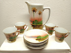 Vintage JAPAN SHOFU TEA SET 4 CUPS 6 SAUCERS 1 PITCHER NO LID