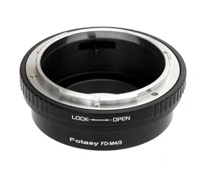 Canon FD Lens to Micro 4/3 M43 Adapter Olympus E-PL6 E-PL7 E-PL8 E-PL9 E-M1 II - Picture 1 of 4