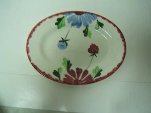 Blue Ridge Southern Pottery Mardi Gras Gravy Boat Oval Underplate Only - Picture 1 of 4