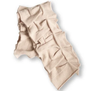 JJcollection Ruffle Wool/Angora Heavy Knit Cold Weather Fashion Scarf - Picture 1 of 9