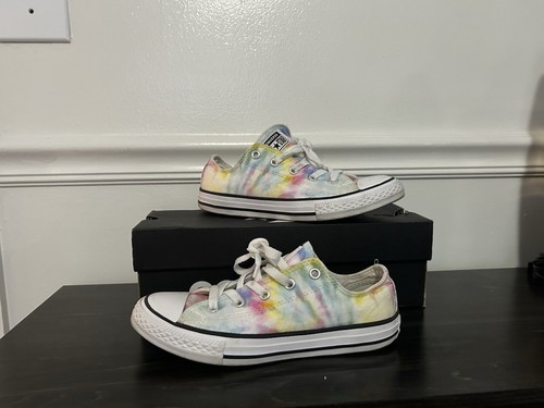 Sneakers basse Converse Youth taglia 3 tie dye