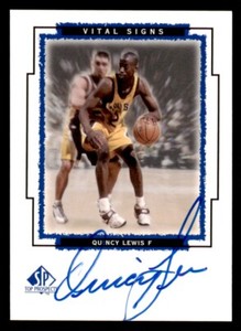 1999 SP Top Prospects Vital Signs #QL Quincy Lewis