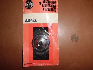 Rosca de micrófono macho Atlas Sound AD-12B brida 5/8"-27, cromo - Imagen 1 de 2