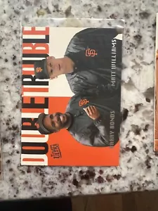 1997 FLEER ULTRA MLB DOPPELTROUBLE CARD GIANTS MATT WILLIAMS BARRY BONDS #20 - Bild 1 von 1