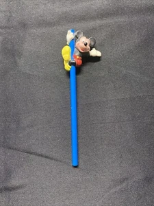 Lápiz Applause Vintage con Mickey Mouse Topper Azul Disney Sin Afilar - Imagen 1 de 5