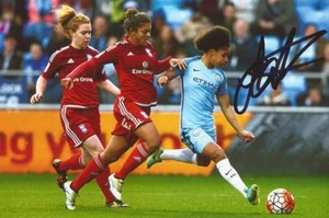 ENGLAND & BIRMINGHAM LADIES: JESSICA CARTER SIGNED 6x4 ACTION PHOTO+COA - Picture 1 of 1