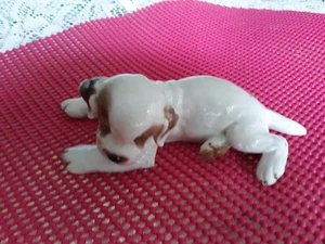 Rosenthal Precious Puppy Dog Unique Porcelain Terrier Type Dog - Picture 1 of 10