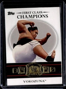 Campeones de primera clase de la WWE 2012 Topps Yokozuna #4 - Imagen 1 de 2