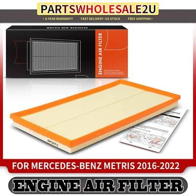 Nuevo filtro de aire del motor para Mercedes-Benz Metris 2016-2022 L4 2,0 L turboalimentado Foto 1 de 4