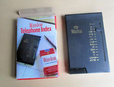 Altes Telefonregister 70er Jahre Design, WINSTON Werbung