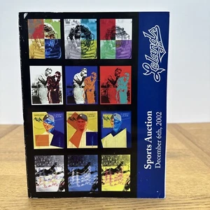 Lelands.com Vintage Sports Auction Catalog December 6th , 2002 - Picture 1 of 16