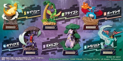 Pokemon Pocket Statue -Dragon Type- 1x Figur OVP Re-Ment Blindbox Zufällig Japan