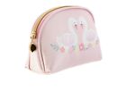 Sass & Belle Pink Freya Swan Cosmetic Make Up Bag Beauty Storage Travel Gym Girl