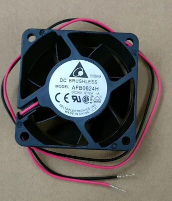 1 pcs Delta AFB0624H-A 24V 0.12A 6025 cooling fan American standard line new - Image 1 of 3