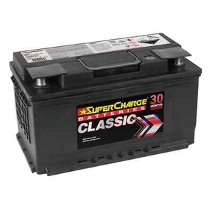 Supercharge Classic 12V 75Ah Car Battery - N77 58014 /DIN75L MF / S58014 / DIN75 - Picture 1 of 2