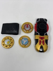 Power Rangers Ninja Storm Hurricaneger Giroscopio Wind Morpher Bandai 2002 Giocattolo Vintage - Foto 1 di 15